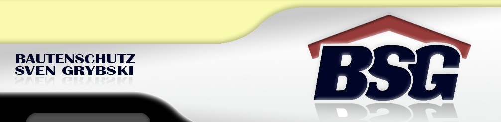 BSG - Bautenschutz Sven Grybski Banner